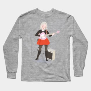 Guitar girl Long Sleeve T-Shirt